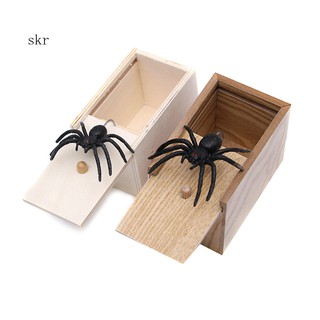 Hộp Nhện Giả Trang Trí Halloween