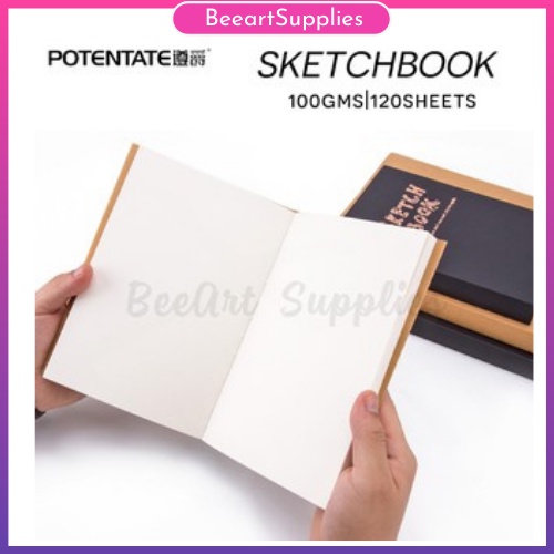 Sổ Sketchbook vẽ phác thảo / maker Potentate 120tờ a4/a5