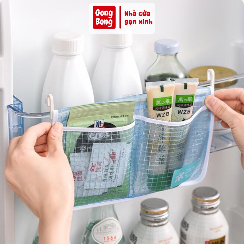 Túi treo cánh tủ lạnh đựng đồ thực phẩm nguyên liệu gia vị đa năng tiện lợi