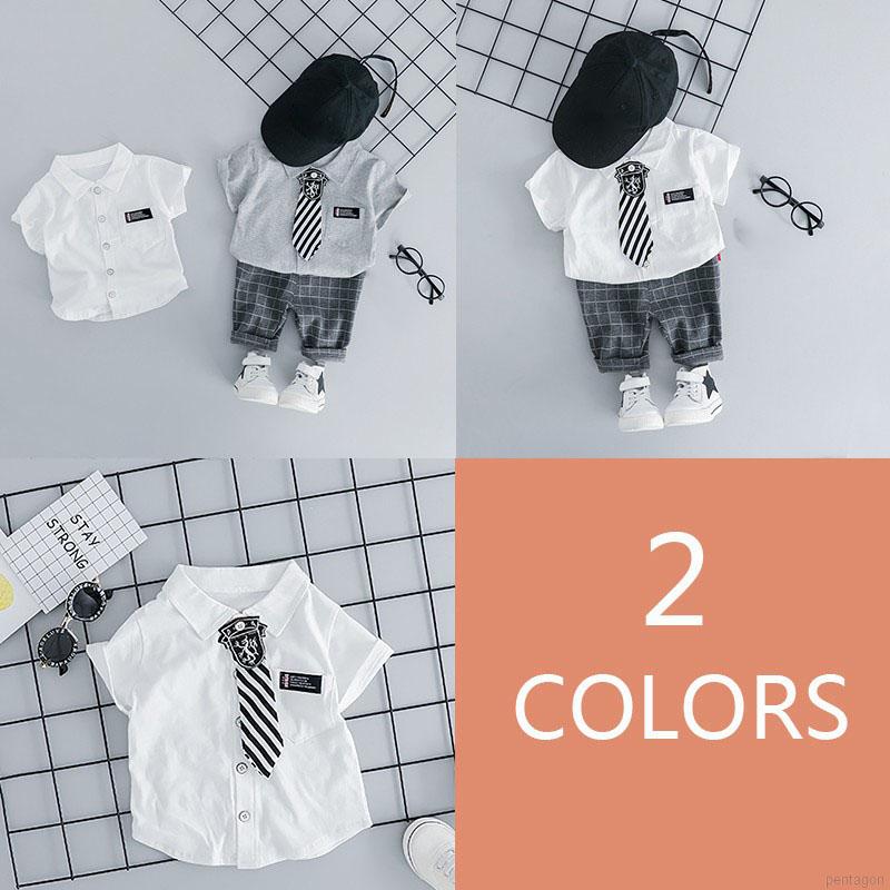 Set Áo tay ngắn Tay Ngắn &amp; Quần Short Cho Bé Trai