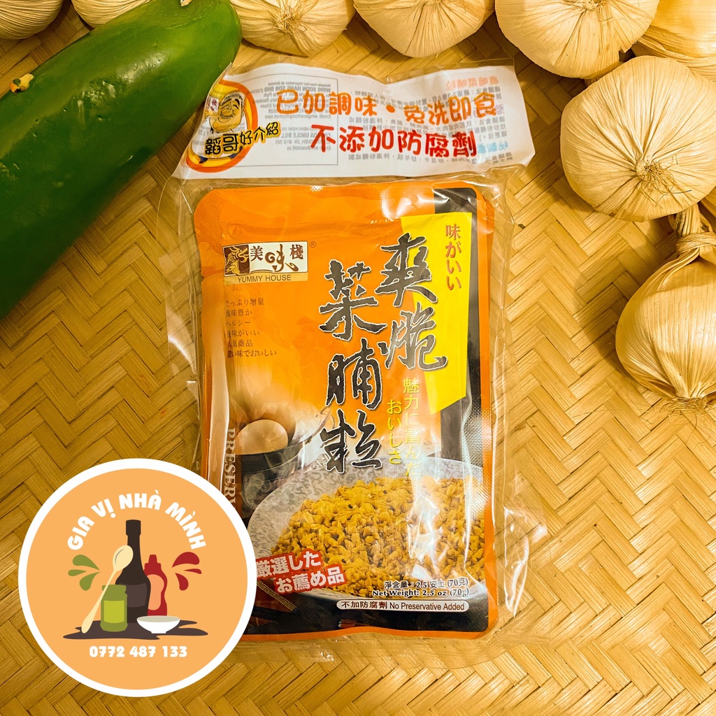 CẢI BẮC THẢO GIÒN YUMMY HOUSE - GÓI 70GR