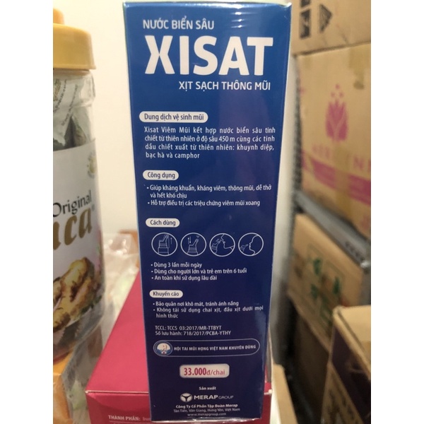 Nước biển xịt mũi cho người lớn xisat chai 75ml - ảnh sản phẩm 3