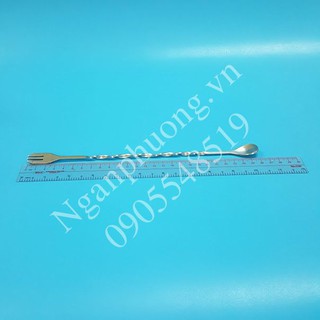 Bộ 6 dụng cụ quầy pha chế (shaker mờ)