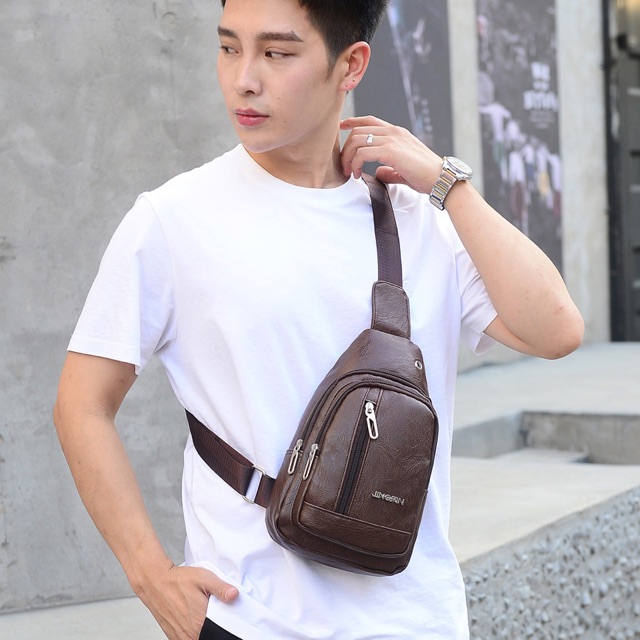 Túi đeo chéo DA PU thời trang ❤️ Túi đeo chéo Da Hà Quốc