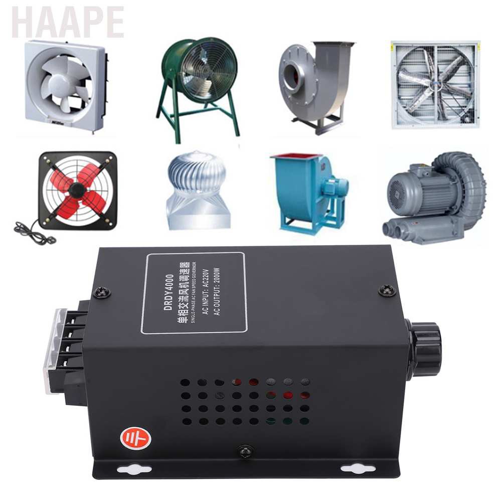 Bộ Điều Khiển Tốc Độ Quạt Đơn Gắn Trần Nhà Haape Ac 220v Drdy4000