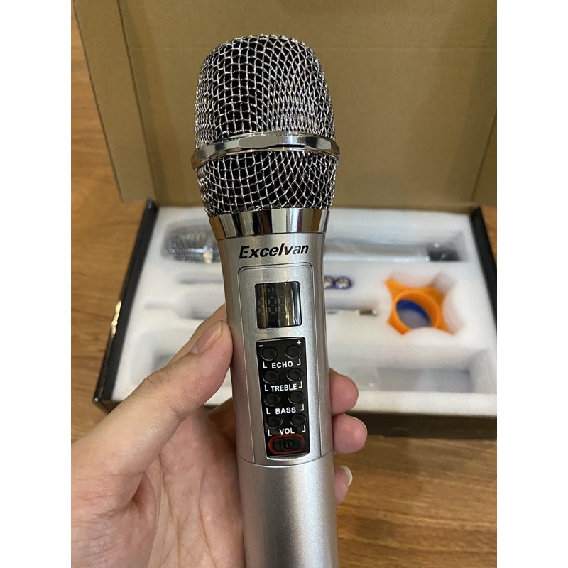 Micro Karaoke không dây Excelvan Z1 Pro tích hợp vang số