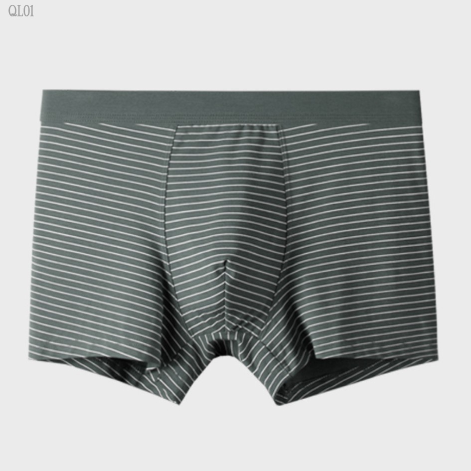 Quần sịp lót nam boxer nâng phom nâng hông chất sợi cotton thông hơi hàng cao cấp phong cách giới trẻ Nhật mã QL01