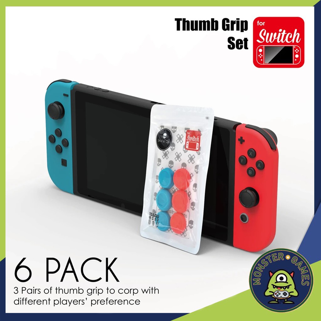 Bộ kẹp ngón tay cái Skull & Co cho Nintendo switch (Analog Cover) (switch Joy Plug)