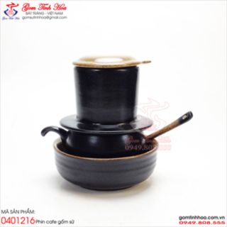 Phin cafe gốm sứ bát ủ giữ nóng cà phê