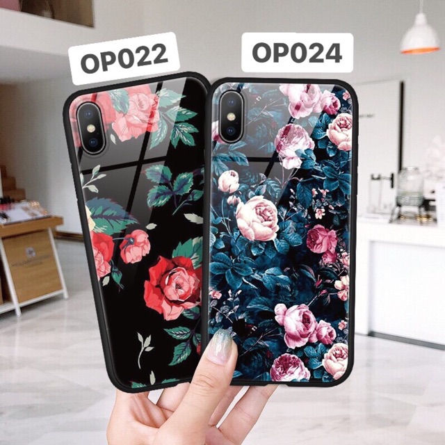 Ốp Lưng Kính Bóng 13ProMax 12ProMax 11ProMax XSMAX X XS 7Plus FUKISHOP