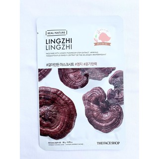 MẶT NẠ LINH CHI CHỐNG LÃO HOÁ THE FACE SHOP REAL NATURE