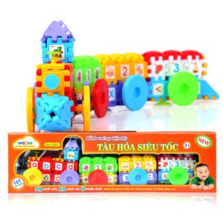 Bộ Đồ Chơi Xếp Hình Tàu Hỏa Siêu Tốc Antona