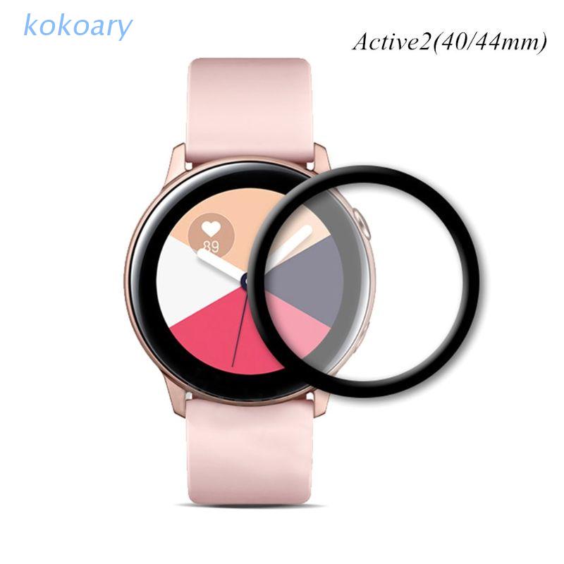 1 set kính cường lực bảo vệ màn hình cho đồng hồ samsung galaxy watch active 2