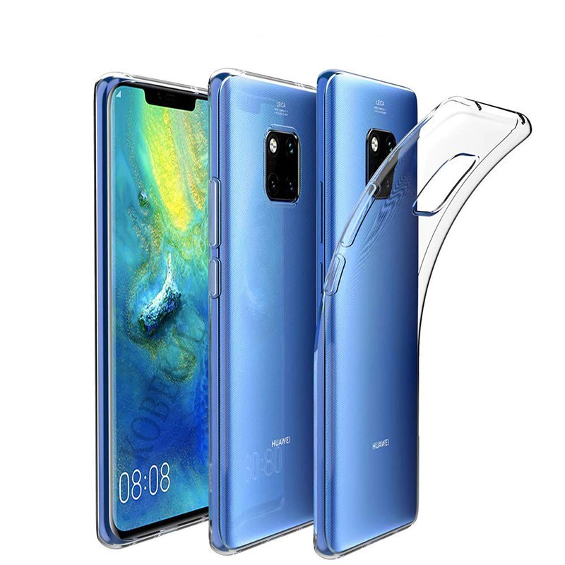 Ốp điện thoại trong suốt với túi khí cho Huawei P10 Mate 10 P P20 P30 P40 P10 Mate 30 20 10 Lite Mate 30 Pro P40 Pro