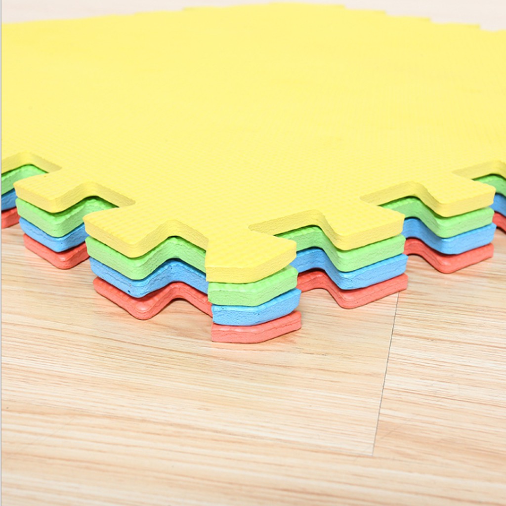 Thảm Xốp Ghép Nhiều Màu Kích Thước 60x60cm Lát Sàn Trang Trí Nhà Cửa
