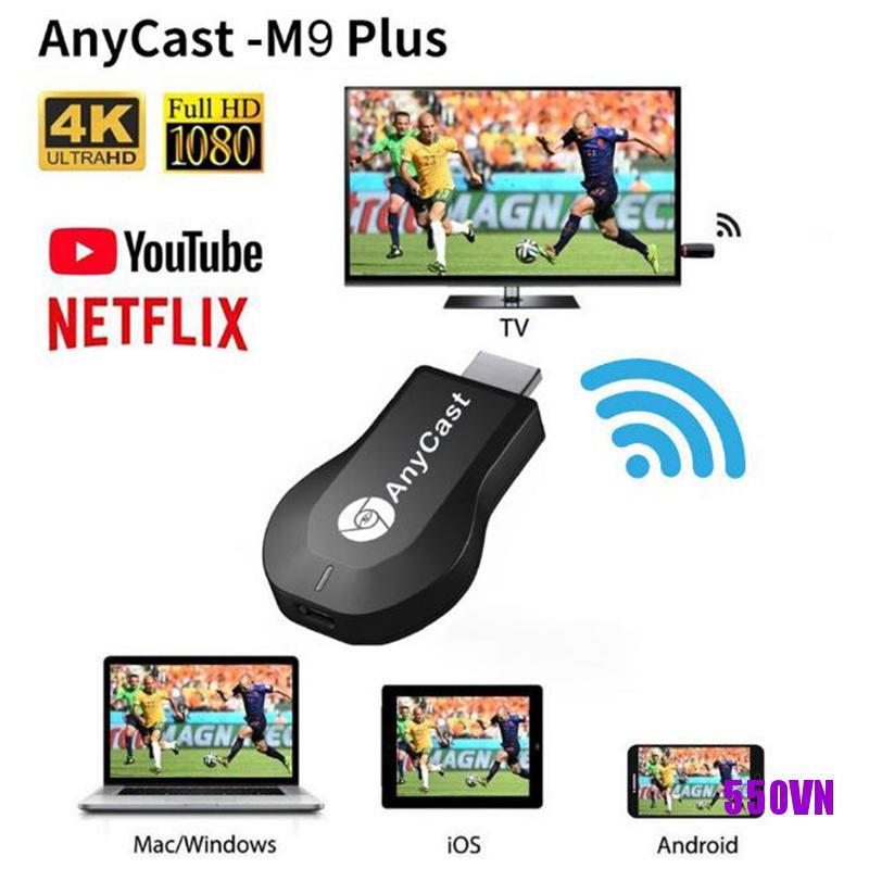 Thiết Bị Chia Sẻ Hình Ảnh Wifi M9 Plus Anycast 1080p Miracast