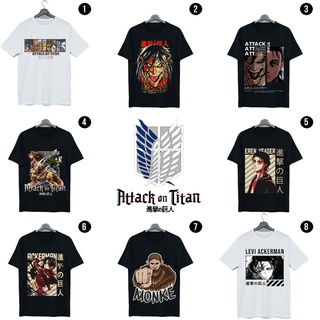 Áo thun Attack on titan, áo phông anime attack on titan mẫu mới giá rẻ