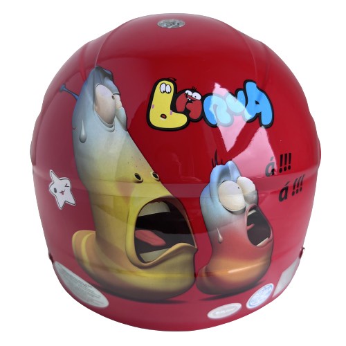 Mũ bảo hiểm trẻ em có kính BKtec - BK14 Larva - Dành cho bé từ 5 đến 10 tuổi, bé nặng dưới 30kg - Vòng đầu từ 52-54cm