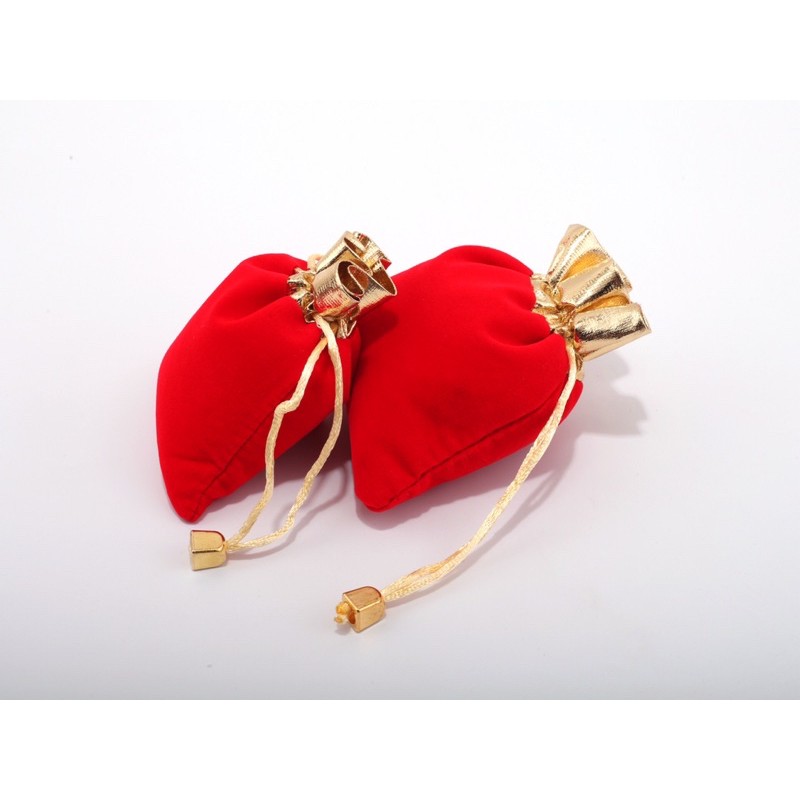 [RẺ VÔ ĐỊCH] Túi nhung đỏ dây rút - MH636