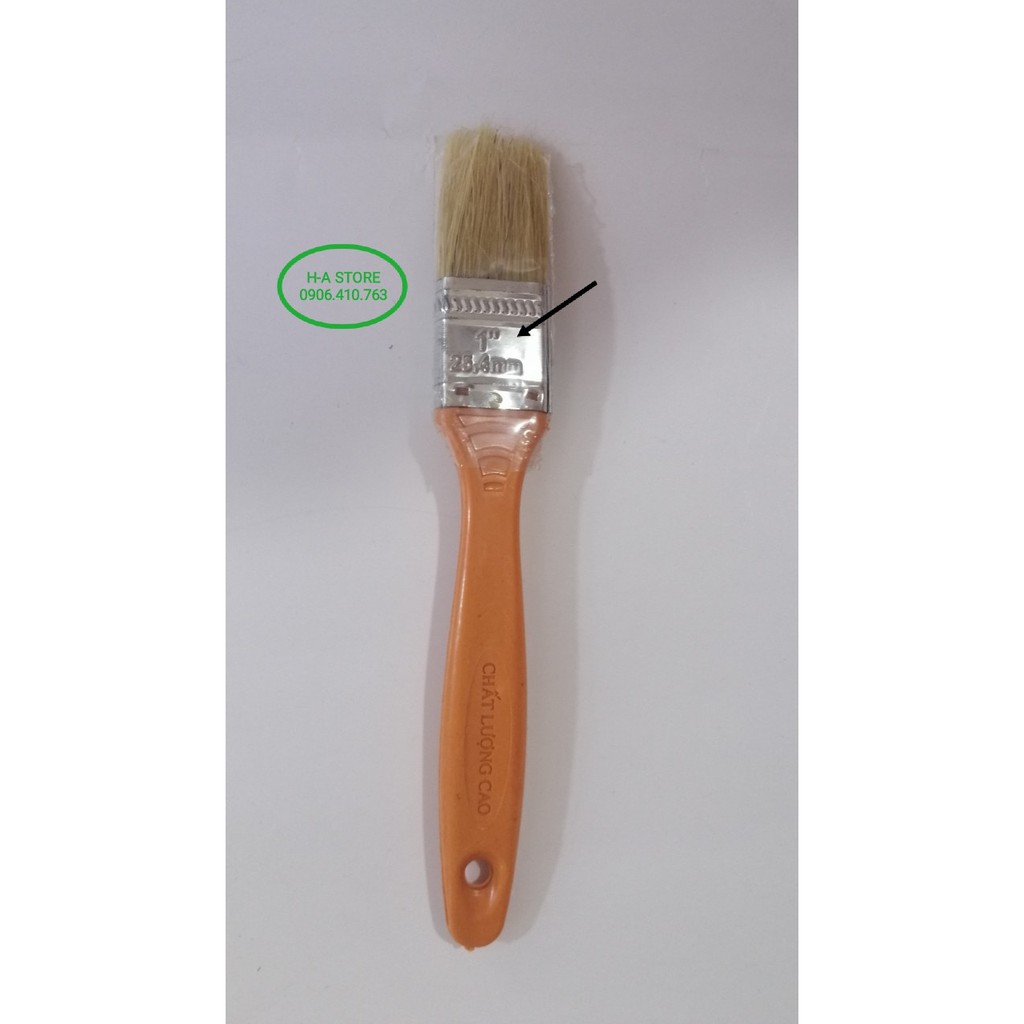 Cọ quét sơn / chổi quét sơn cán nhựa 0.5 / 1 / 1.5 / 2 / 2.5 / 3 / 4inch
