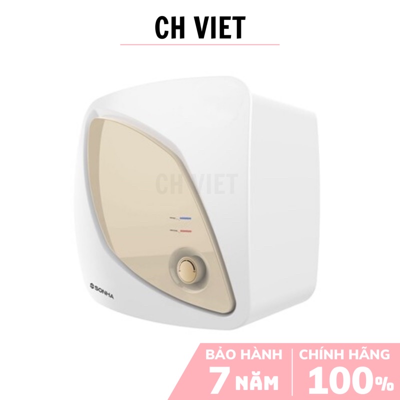 [Mã 155ELSALE giảm 7% đơn 300K] Bình nóng lạnh Sơn Hà Swat vuông (15L)