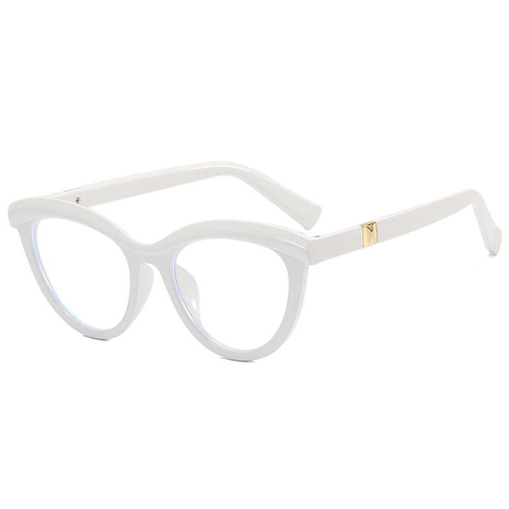 Mắt Kính Chống Bức Xạ Gọng Kim Loại Màu Đen In Họa Tiết Da Báo Chống Ánh Sáng Xanh Máy Tính Thanh Lịch