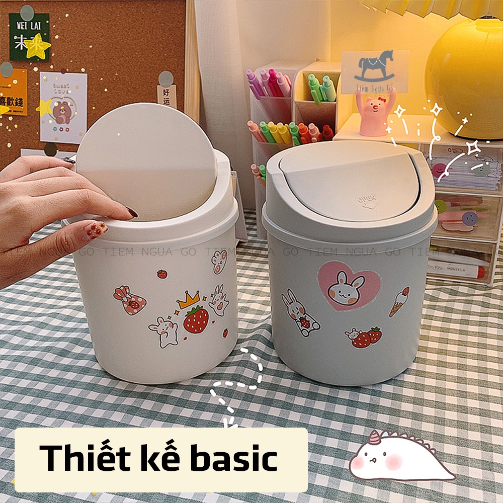 Thùng Rác Mini - Tiệm Ngựa Gỗ