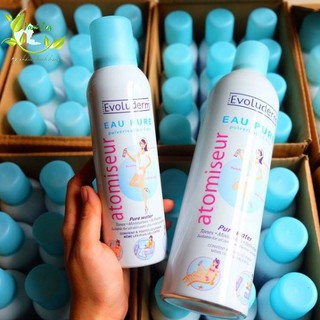 Xịt khoáng Evoluderm Atomiseur Eau Pure 400ml