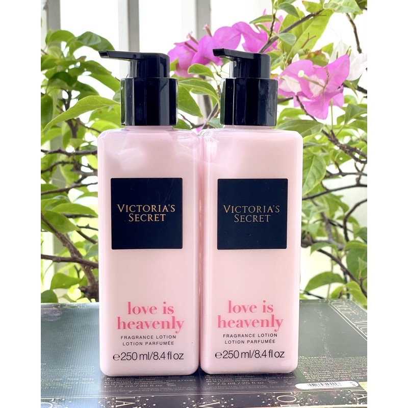 💝Lotion Dưỡng Thể hương nước hoa Victoria's Secret Love Is Heavenly 250ML