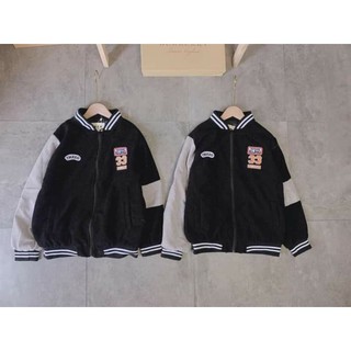 Áo Bomber Nhung Tăm Thêu 33 (Áo Bomber Nỉ Đẹp)