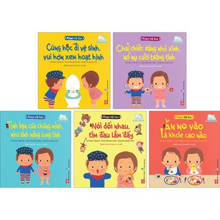 Sách Ehon - Momo và Ken ( Bộ 5 cuốn)