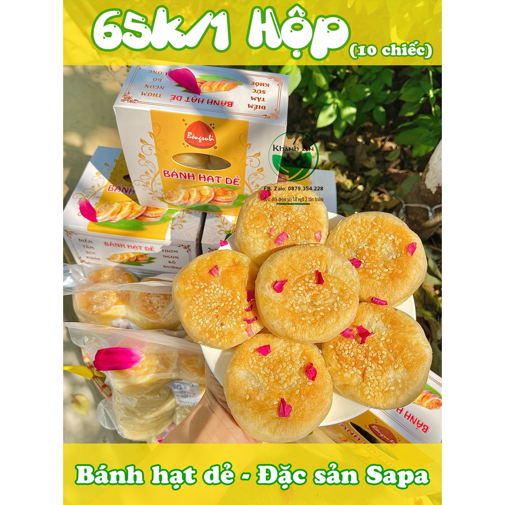 BÁNH HẠT DẺ SAPA chuẩn vị thơm ngon bổ dưỡng, HÚT CHÂN KHÔNG (Kèm video thật)