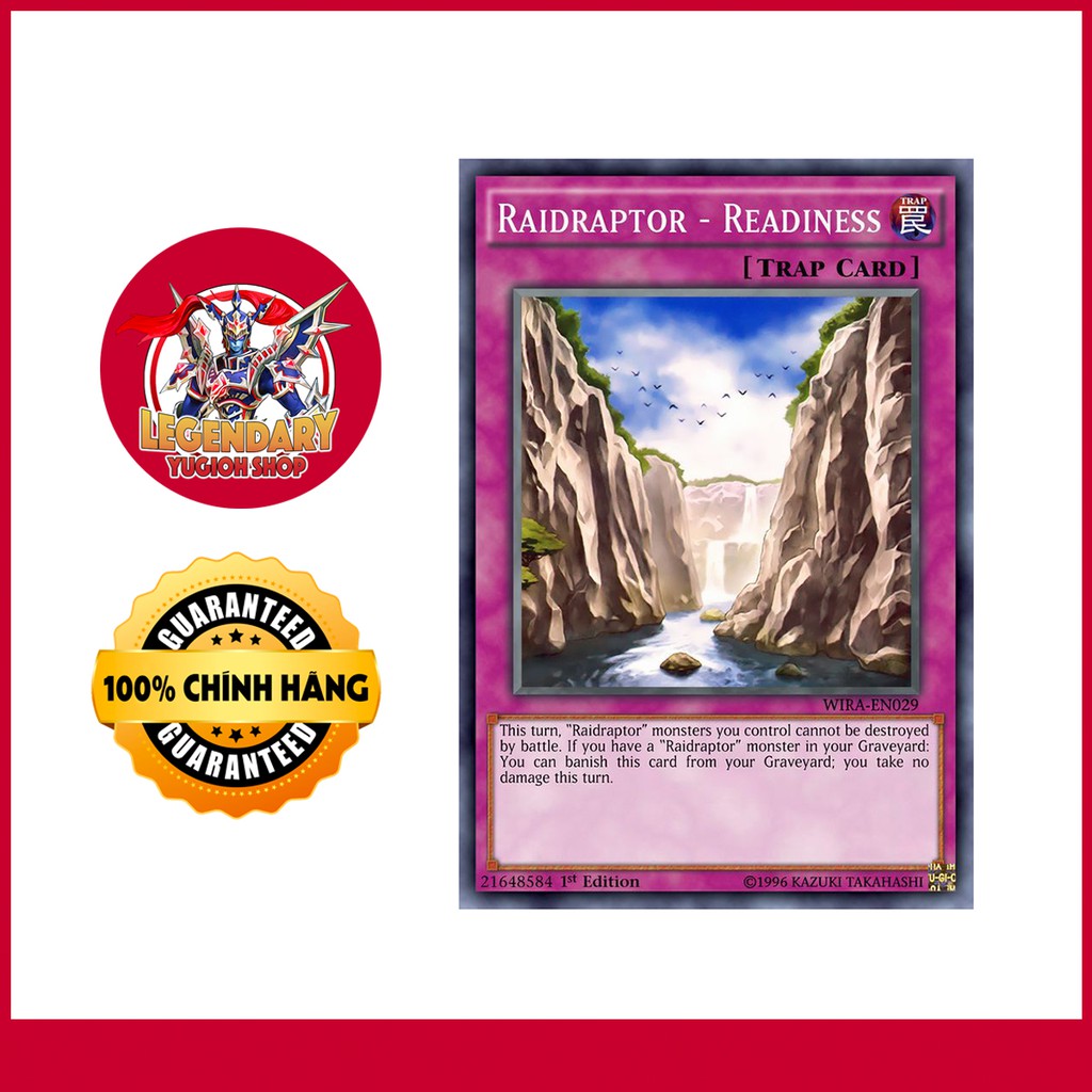 [EN-JP][Thẻ Bài Yugioh Chính Hãng] Raidraptor - Readiness