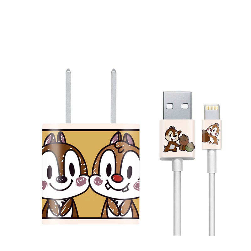 Miếng Dán Dây Và Cục Sạc Cho táo IP5w 18w 6/7/8/Plus Xs Max Xr 11 Pro