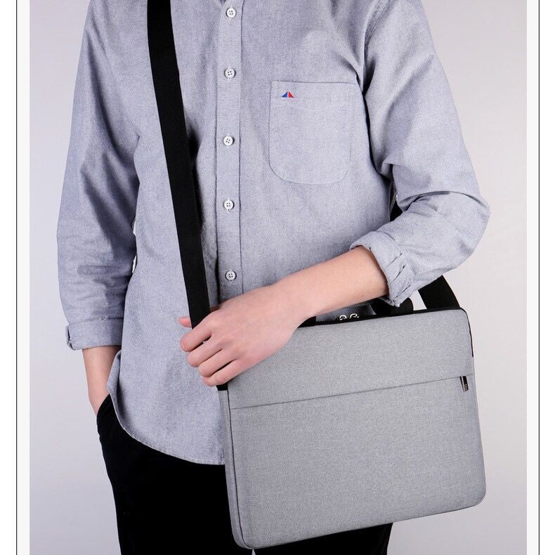 waterproof laptop bag for 13'' 14'' 15'' black grey pink single shoulder bags for universal laptop
