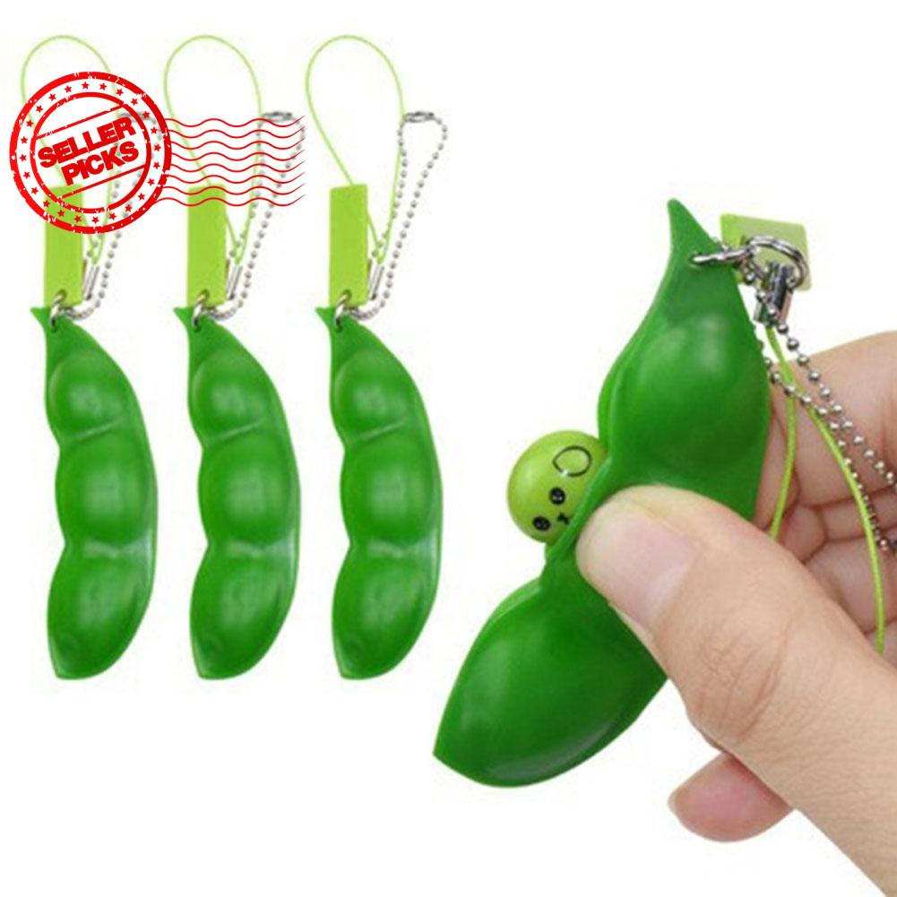 Đồ chơi bóp dẻo giảm căng thẳng hình đậu Hà Lan độc đáo G2T1