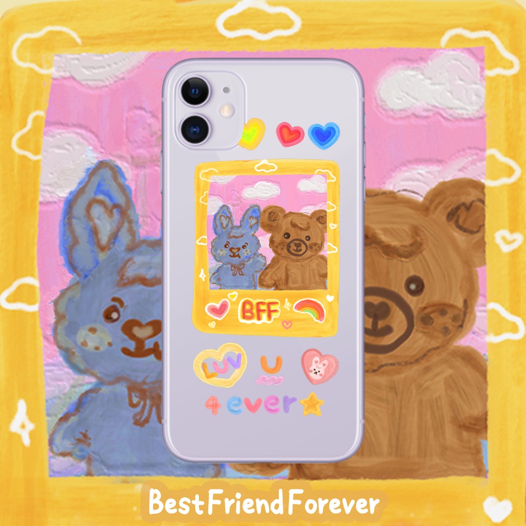 Ốp lưng iphone Ốp điện thoại in hình thỏ dành cho Iphone 12mini/12pro Max/12pro/12/14pro/14proplus/8/8plus/X/Xs/Xs Max/11/11 Pro/11 Promax Dinuo case