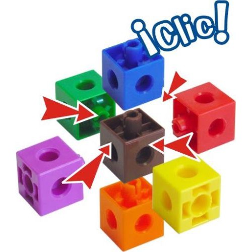 CUBE block - Khối lập phương cho bé học toán nhiều màu sắc