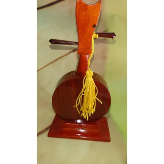 Mô hình Đàn Tứ gỗ trang trí