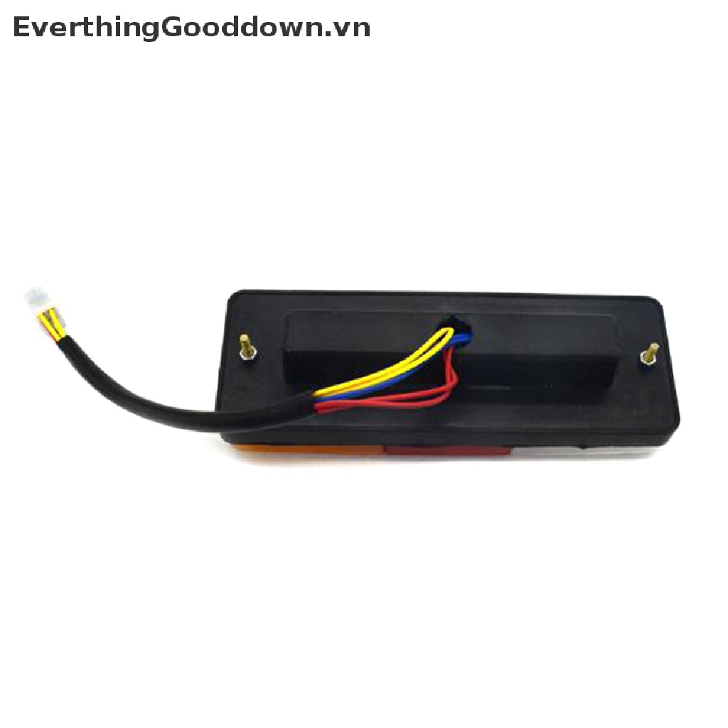 Everthinggooddown Đèn LED Tín Hiệu / Xi Nhan / Phanh Xe Mô Tô 12V 3 Màu Chống Nước