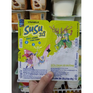Lốc 4 hộp sữa chua Susu IQ cho bé