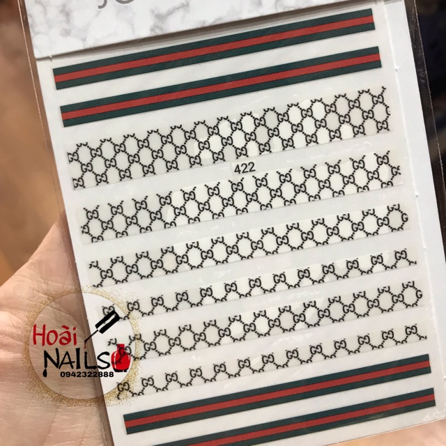 Sticker mới - Phụ kiện Nail