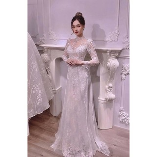 áo dài cô dâu đẹp