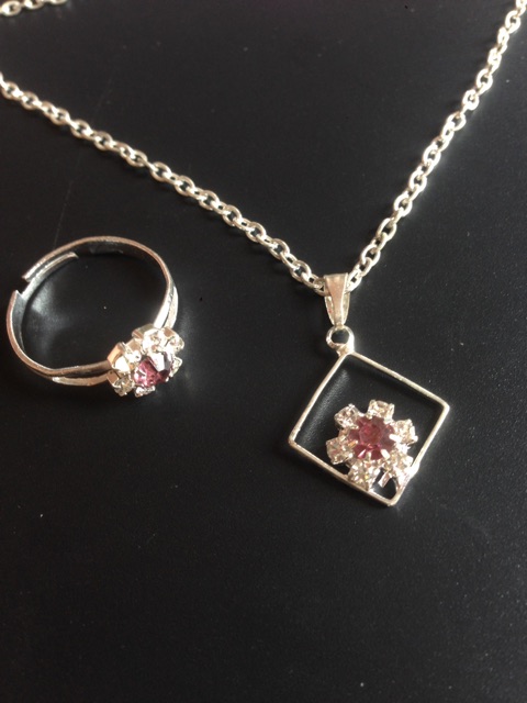 Combo vòng cổ + nhẫn