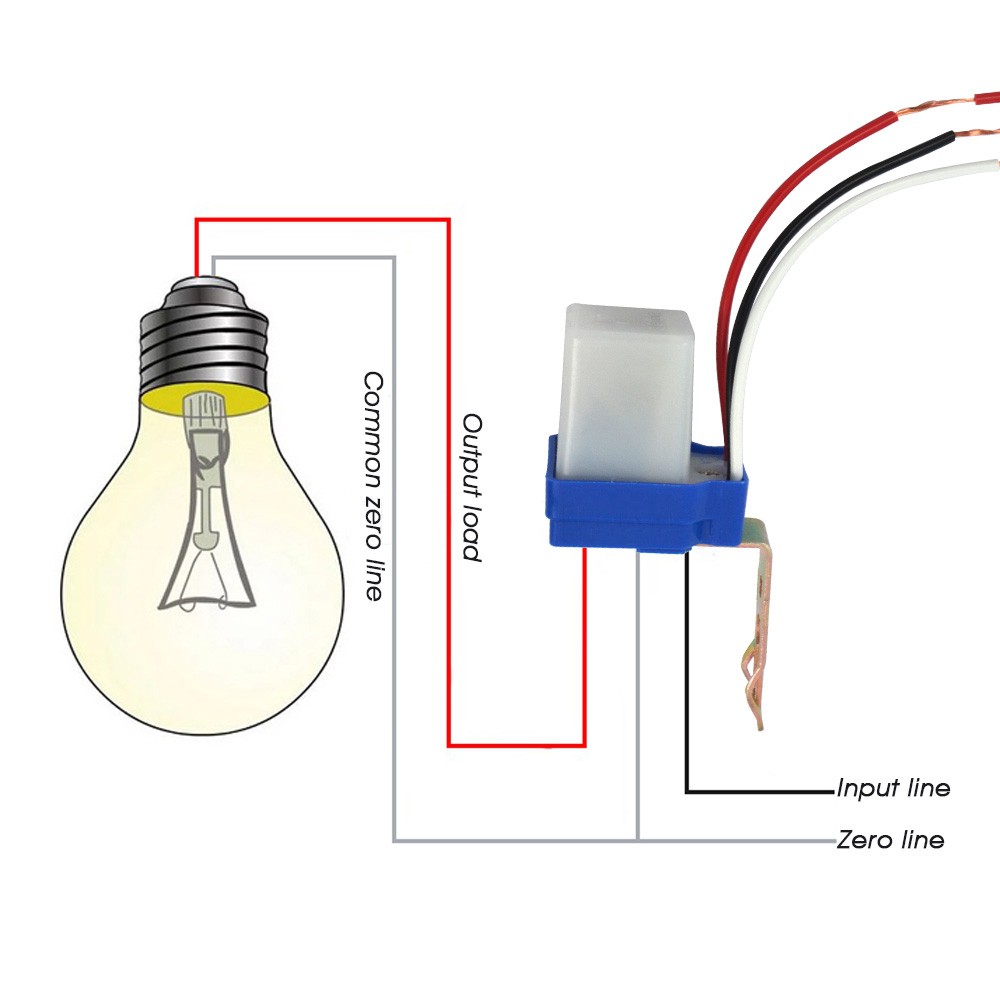 Công tắc cảm biến ánh sáng 220V 10A AS10 AS 10