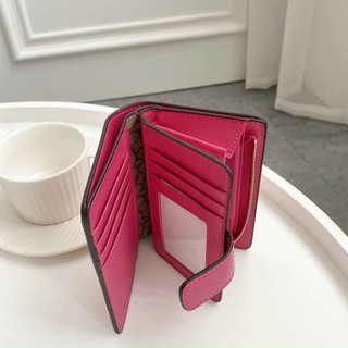 Ví Coach da thật full box nhiều ngăn thẻ