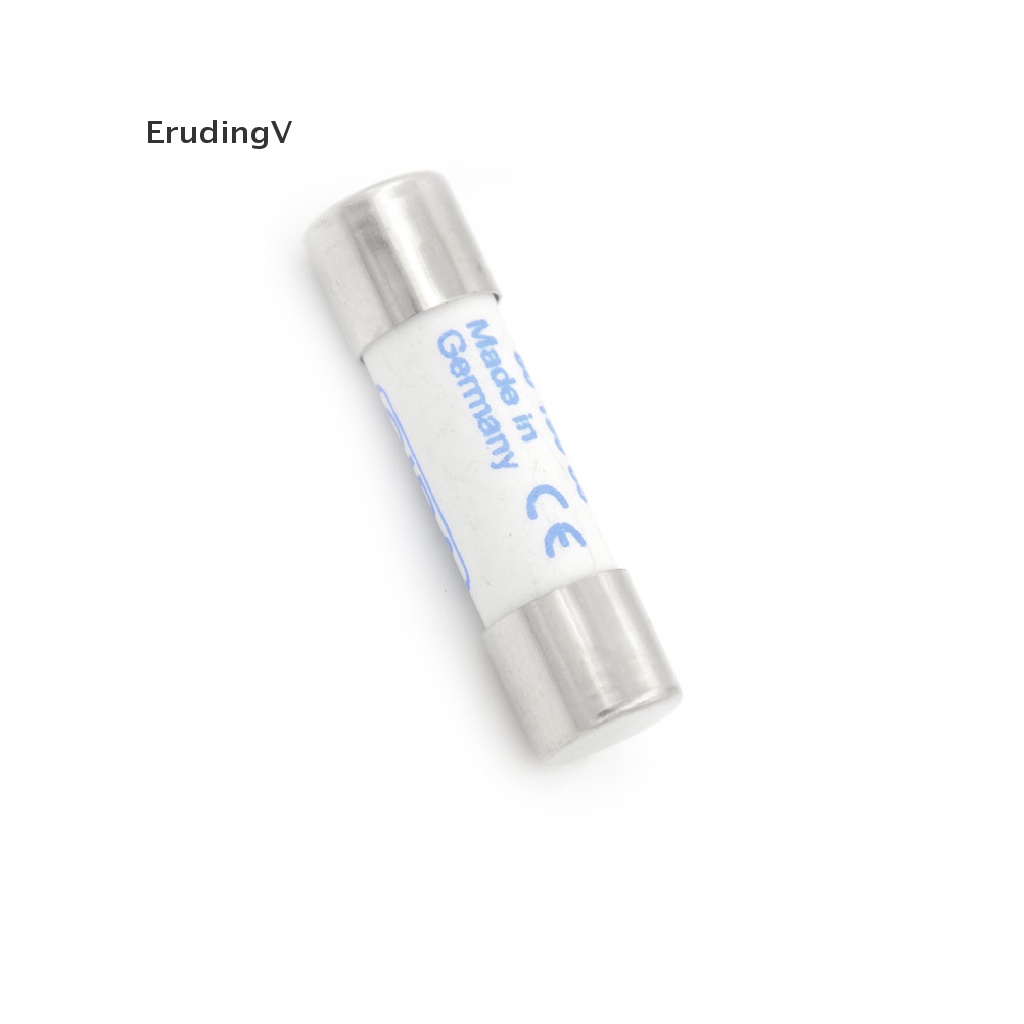 Cầu Chì Gốm Xi Lanh Màu Trắng 10X38Mm 1000V 10A