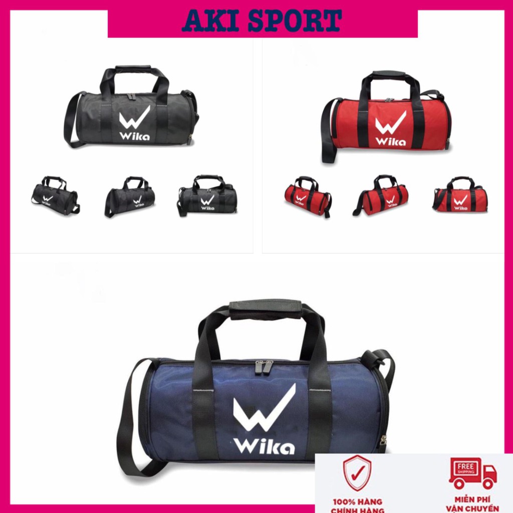 Túi trống đeo chéo đá bóng nam Wika, phụ kiện balo thời trang thể thao rẻ đẹp – Akisport