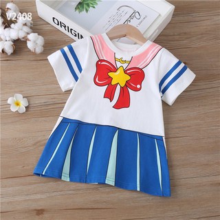 BG436- VÁY COTTON THUỶ THỦ