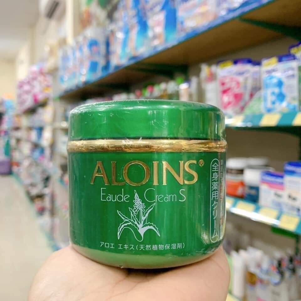 Kem dưỡng ẩm trắng da lô hội Aloins 185G [MẪU MỚI 2021] cho da khô dầu nhạy cảm, dưỡng ẩm